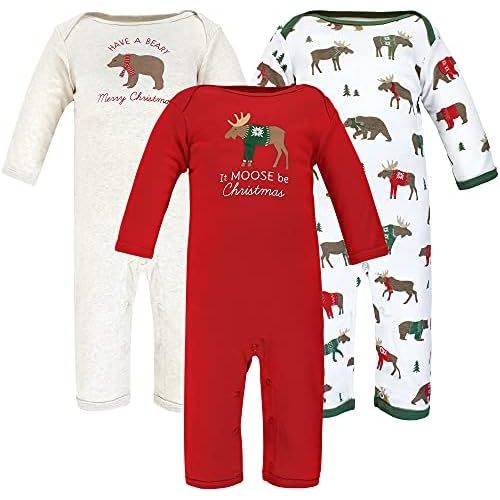 Hudson Baby unisex-child Cotton Coveralls