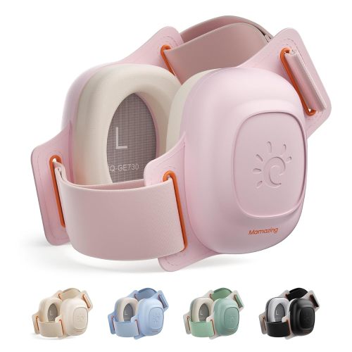MAMAZING Baby Ear Muffs for Newborns to Toddlers 3-48 Months, 25dB Noise Cancelling Headphones for Airplane Travel, Party and Fireworks, Soft & Adjustable Baby Hearing Protection, CE & ANSI Certified