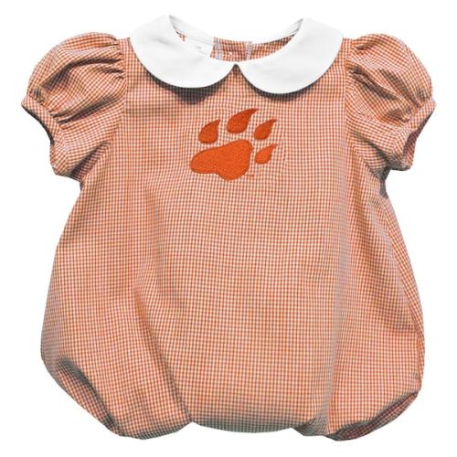 Girls Infant Vive La Fete  Orange Sam Houston State Bearkats Puffy Bubble Dress