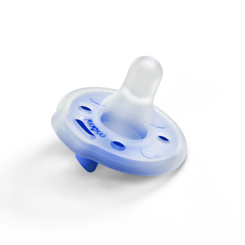 babypace® breast-like pacifier in deep lapis blue | mōmi