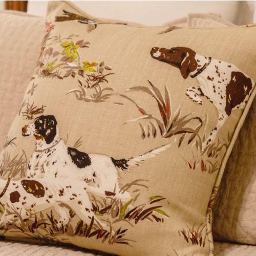 Schumacher Pointers Sky Pillow Cover