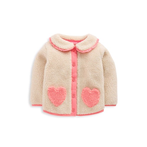 Kids' Borg Fleece Heart Jacket