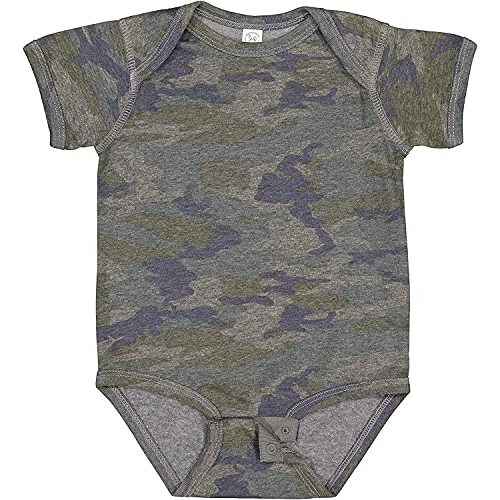 RABBIT SKINS, Baby Soft Fine Jersey Short Sleeve Bodysuit