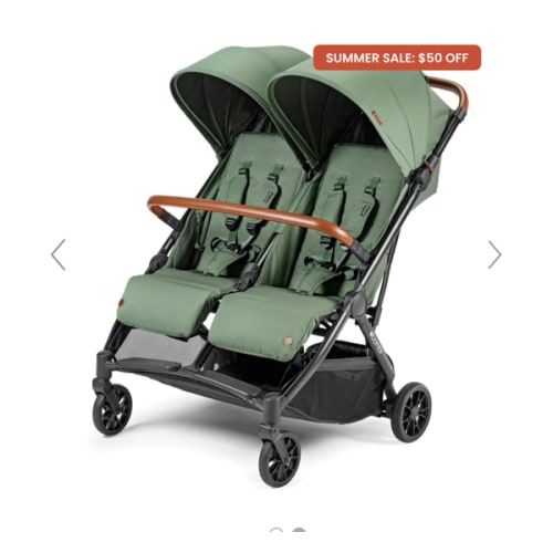 Bēbee Twin: Best Folding Double Stroller | Bombi Gear
