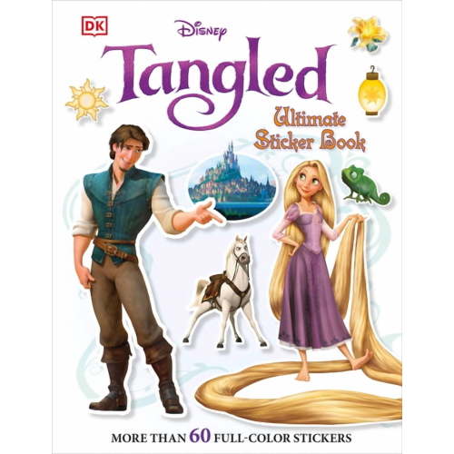 Ultimate Sticker Book Ultimate Sticker Book: Tangled: More Than 60 Reusable Full-Color Stickers, (Paperback)