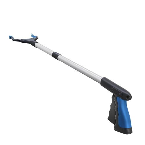 2024 Upgrade PowerGrip T9, Grabber Reacher Tool, Wide Jaw, Foldable, Steel Cable, with 96 Grip Points for Firm Grip, 32" with Magnet