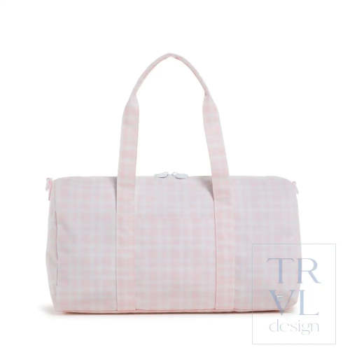 Duffel Bag - Weekender - Pimlico Plaid Pink