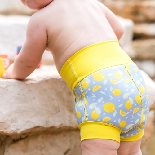 Splash About Happy Nappy Swim Diaper, Lemons, 3-6 Months