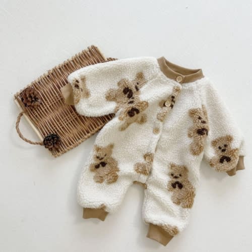 Furry Teddy Romper