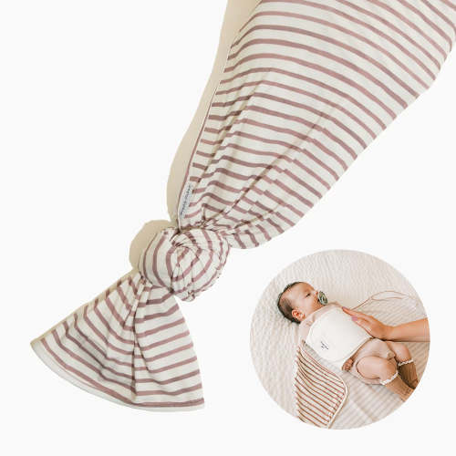 Rose Stripes Baby Swaddle II | Newborn Baby Swaddle Wrap – Freshly Picked