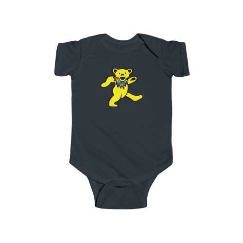 Dancing Bear Infant Fine Jersey Bodysuit
