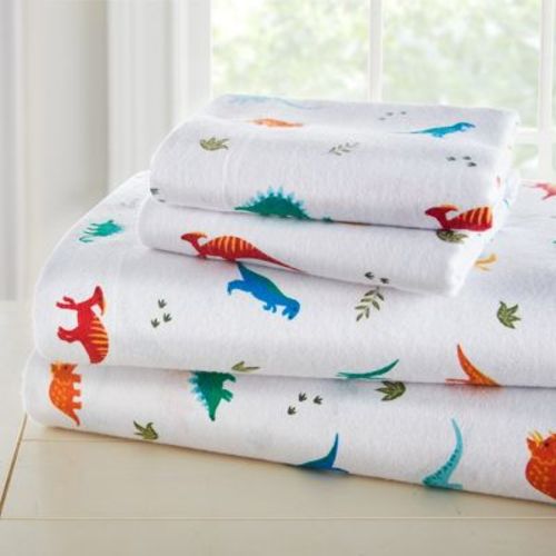 Wildkin Kids 100% Cotton Flannel Sheet Set