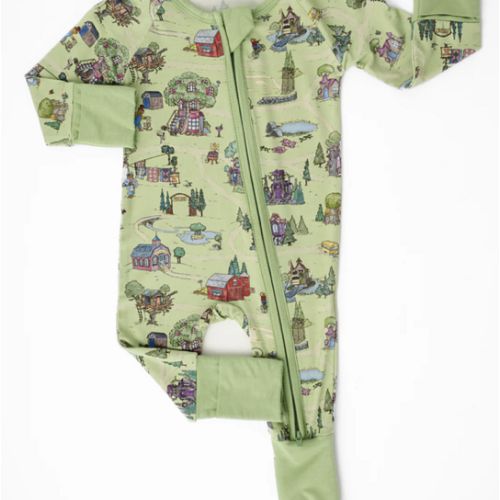 Berenstain Bears® Bamboo Zippered Sleeper – Little Crowns & Capes
