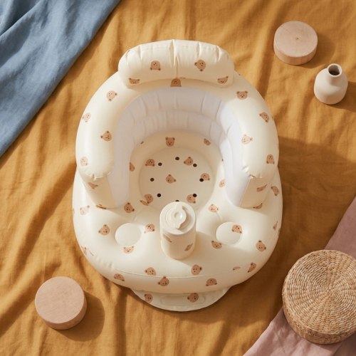 Inflatable Sit-Up Baby Chair with Backrest