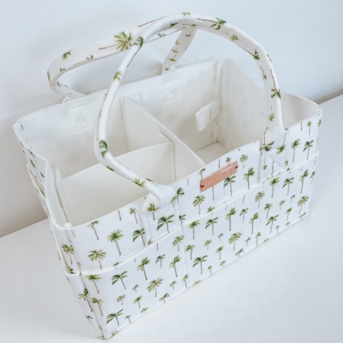 Ultimate Caddy Baby Bag - Tropical Palms – Lil Miimie