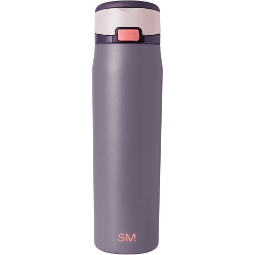 Simple Modern Mesa Loop Water Bottle with Straw | 24oz Cup Holder Friendly Insulated Stainless Steel Bottles for Travel, Sports and School | Iris Sage