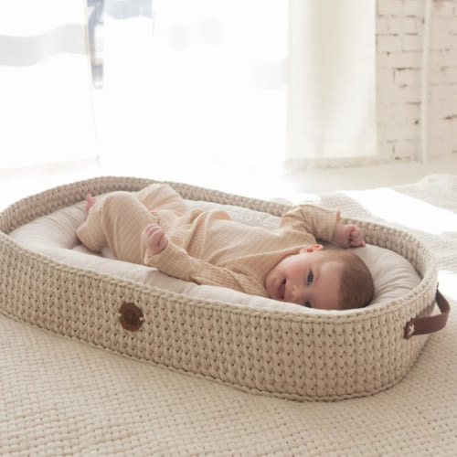 Baby Lounging and Changing Basket XL 3-in-1 – Anzy Home