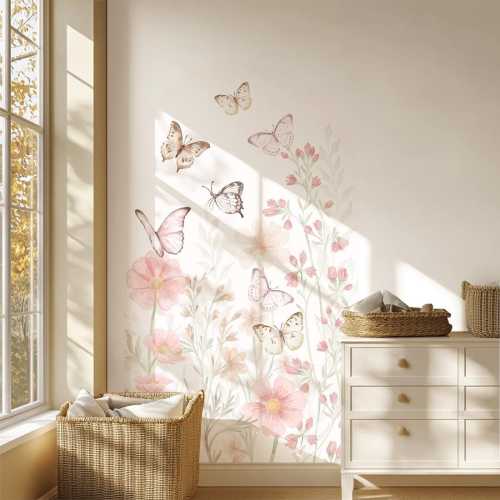 Butterfly Arch Wall Decal – Wall Sticker for Kids Room – 3 Sizes