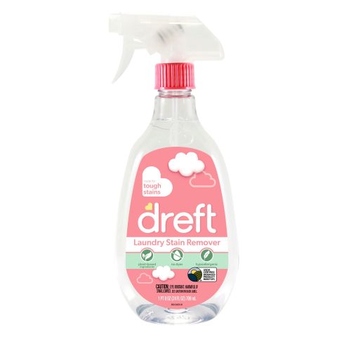 Dreft Plant-Based Spray and Wash Laundry Baby Stain Remover, 24 oz
