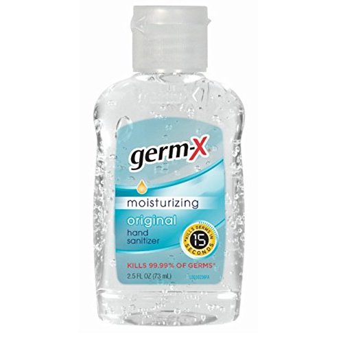 Germ-X Hand Sanitizer, Original, Travel Size, 2.5 Fluid Ounce