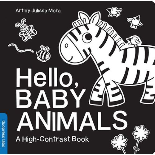 Hello, Baby Animals: A Durable High-Contrast Black-and-White Board Book for Newborns and Babies | Barnes & Noble®