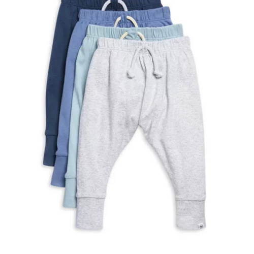 Unisex 4 Pack Jogger Pants - Baby