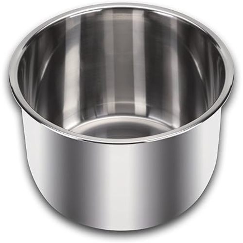 Instant Pot Stainless Steel Inner Cooking Pot 6-Qt, Polished Surface, Rice Cooker