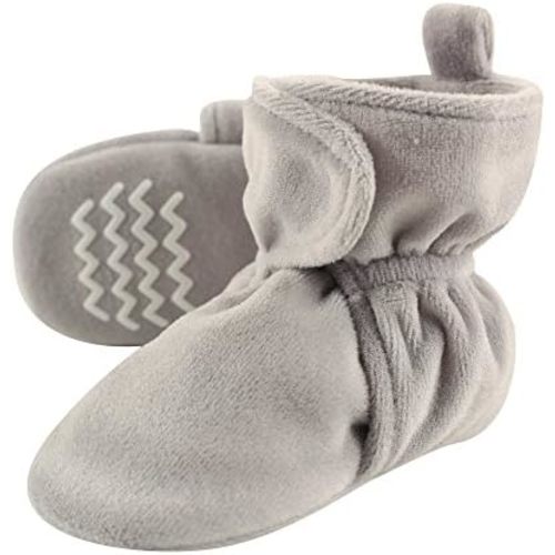 Hudson Baby Unisex Baby Cozy Velour Booties