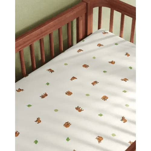 Brown Bear, Brown Bear Crib Sheet Set | Eric Carle x Nestig
