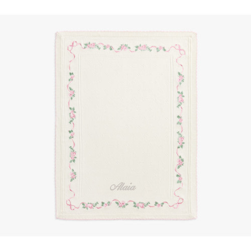 LoveShackFancy Hearts of Roses Knit Baby Gift Set