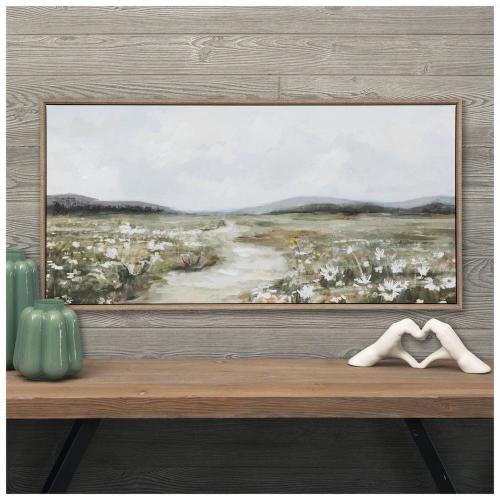 Floral Path Canvas Wall Decor