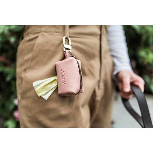 Dog poop bag holder, Dog waste bag holder, Leather Dog poop bag dispenser, Dog waste bag dispenser,
