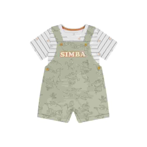 The Lion King Baby Boy Shortall Set, Sizes 0/3-24 Months, Disney Romper Outfit