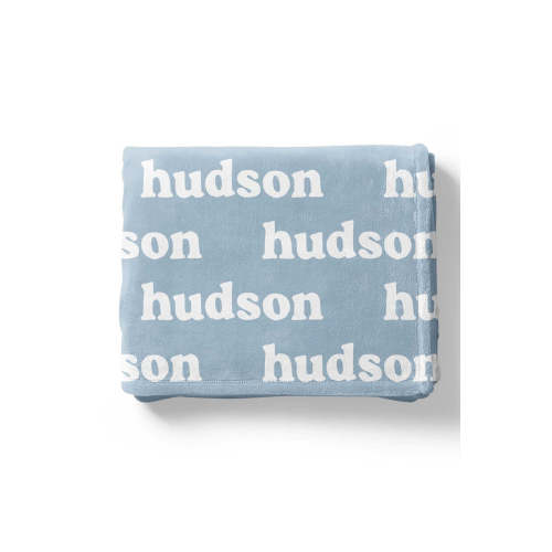 Baby Blues Personalized Color Blanket