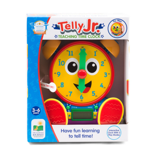 Telly Jr The Teaching Time Clock Toy | Toys & Books | Marshalls