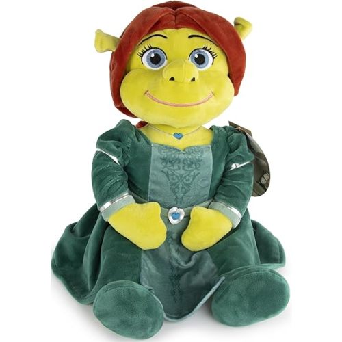 Shrek Fiona Plush Pillow Buddy - Super Soft Character Pillow - Polyester Microfiber, 14 Inches
