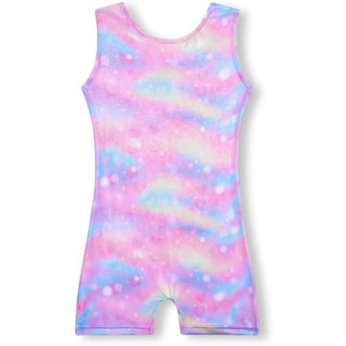 Leotards for Girls Gymnastics Toddler Kids Tumbling Outfits Biketards Unitards Multiple Colors