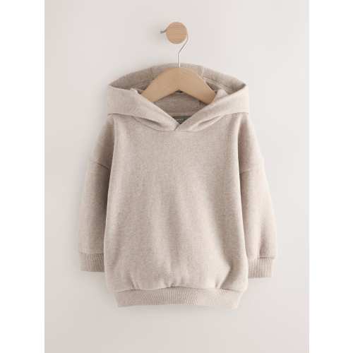 Oatmeal Marl Soft Touch Hoodie (6-12M)
