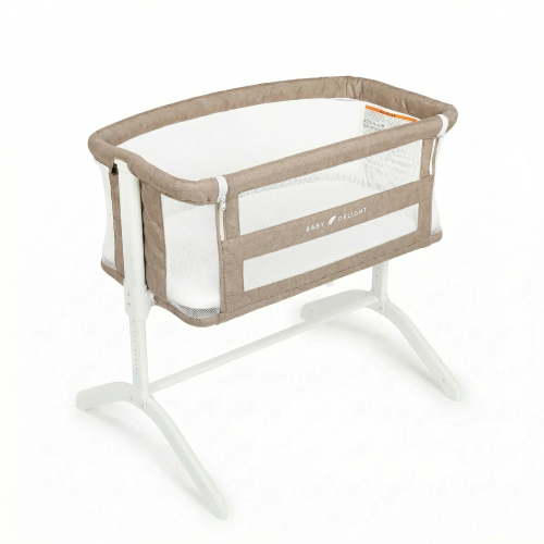 Baby Delight Beside Me Serenity Bassinet and Bedside Sleeper, Mocha Tweed