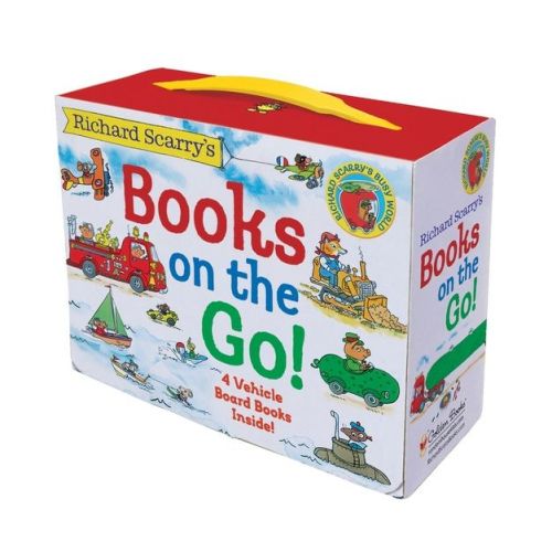 Richard Scarry's Books on the Go - (Mixed Media Product)