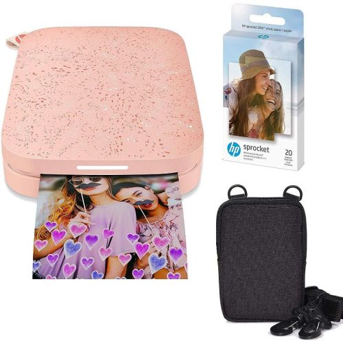 HP Sprocket Portable 2x3" Instant Photo Printer Zink Paper Bundle