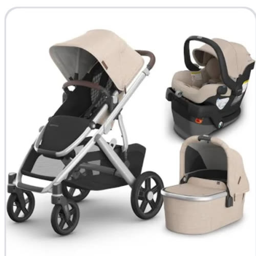 UPPAbaby Vista V3 Stroller + Aria Travel System | Modern Nursery™