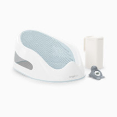 Angelcare Soft-Touch Baby Bath Support Bundle - Aqua, 3-Piece