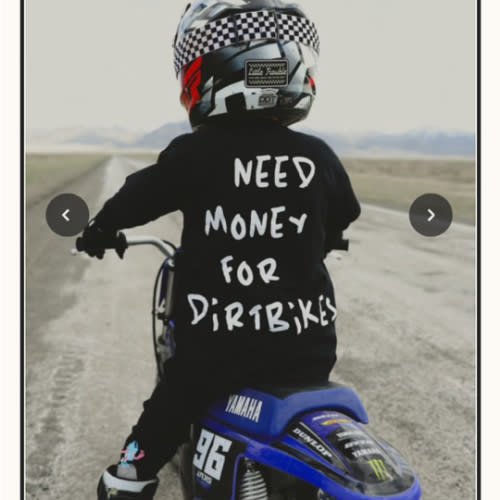 Need $ For Dirt Bikes T-Shirt