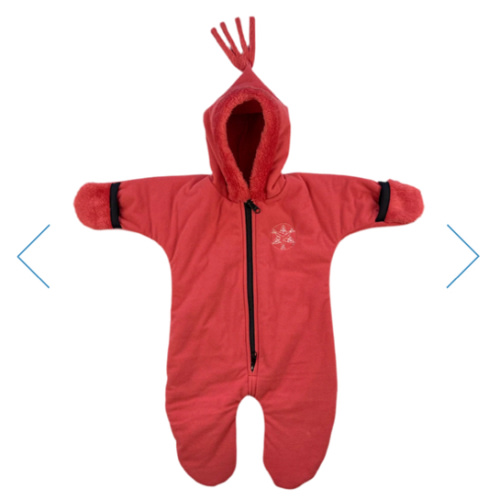Nomar Fleece Baby Bunting - Coral – Salmon Sisters