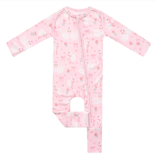 Convertible Zip-Up Footie - Adelia