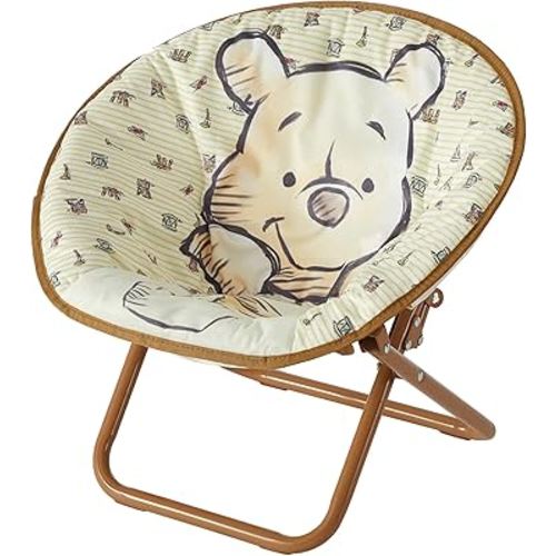 Disney Winnie The Pooh Toddler 19" Folding Saucer™ Chair, Ages 3+