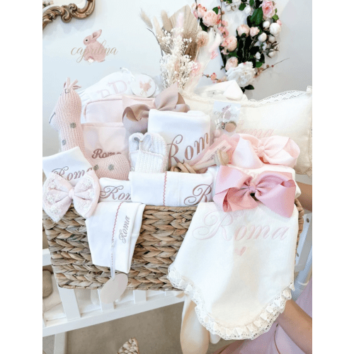 Caprilina Baby Personalized Gift Basket
