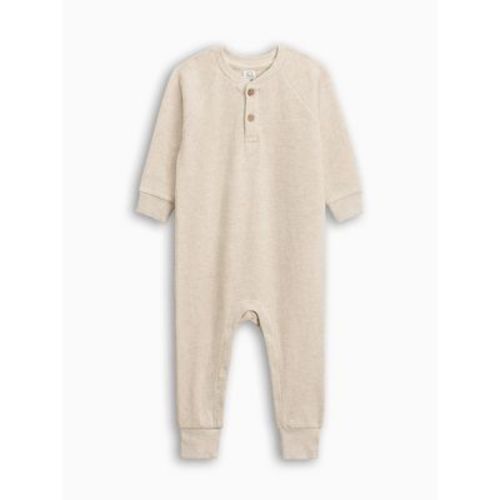 Crosby Waffle Knit Henley Romper
