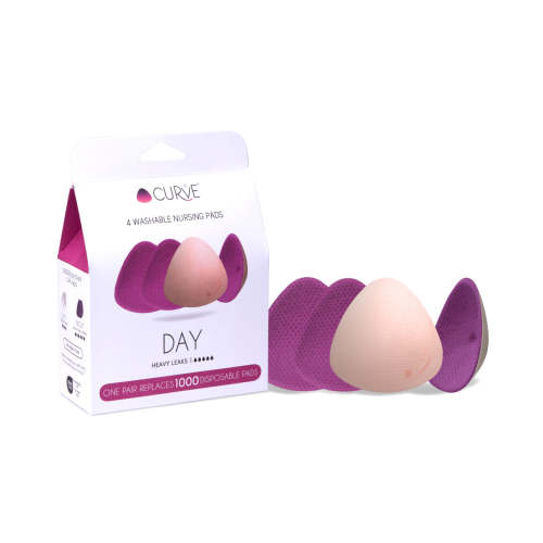 Pack of 2 - Essential Plus Day washable nursing pads | Cache Coeur – Cache Cœur US